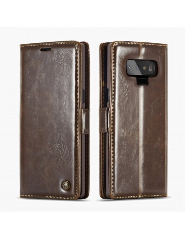 Etui Galaxy Note 9 Business CASEME Marron Marron