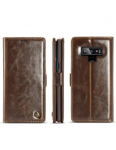 Etui Galaxy Note 9 Business CASEME Marron Marron