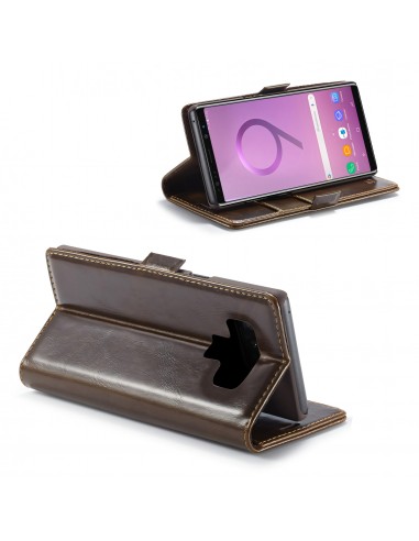Etui Galaxy Note 9 Business CASEME Marron Marron