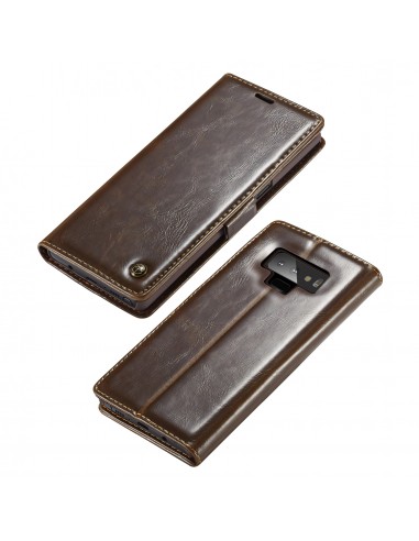Etui Galaxy Note 9 Business CASEME Marron Marron