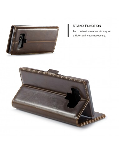 Etui Galaxy Note 9 Business CASEME Marron Marron