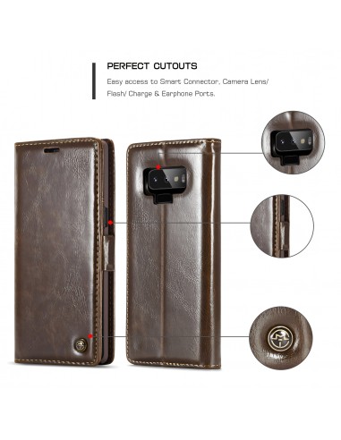 Etui Galaxy Note 9 Business CASEME Marron Marron