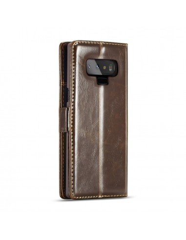 Etui Galaxy Note 9 Business CASEME Marron Marron