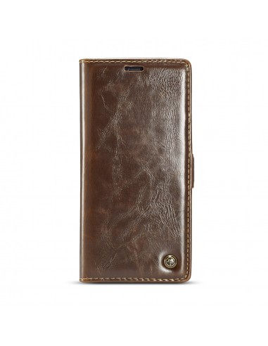 Etui Galaxy Note 9 Business CASEME Marron Marron