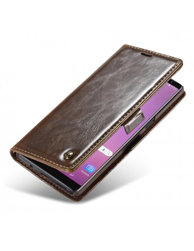 Etui Galaxy Note 9 Business CASEME Marron Marron