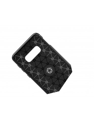 Coque silicone Galaxy S10 Plus avec anneau Noir