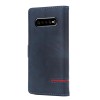 Etui portefeuille Galaxy s10 Plus Style business Bleu