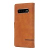 Etui portefeuille Galaxy s10 Plus Style business Marron