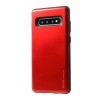 Coque antichoc Galaxy S10 plus Coulissant Mercury Rouge