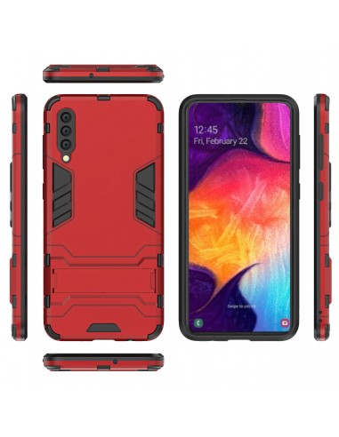 Coque antichoc Galaxy A50 A50s et A30s Cool Guard Rouge