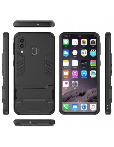 Coque antichoc Galaxy A40 Cool Guard Noir