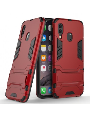 Coque antichoc Galaxy A40 Cool Guard Rouge