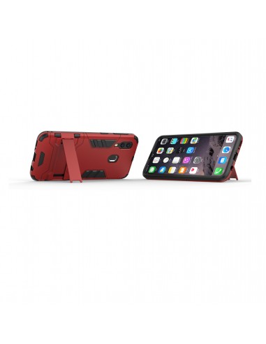 Coque antichoc Galaxy A40 Cool Guard Rouge