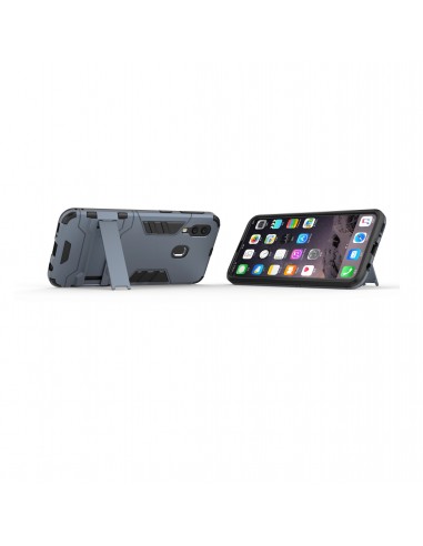 Coque antichoc Galaxy A40 Cool Guard Bleu foncé