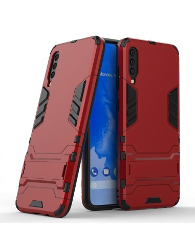Coque antichoc Galaxy A70 Cool Guard Rouge