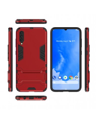 Coque antichoc Galaxy A70 Cool Guard Rouge