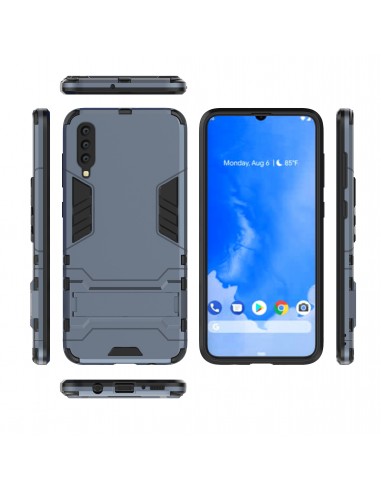 Coque antichoc Galaxy A70 Cool Guard Bleu foncé
