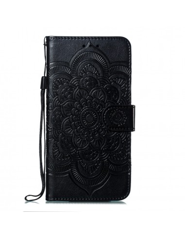 Etui Galaxy S10 Plus style Mandala Noir