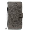 Etui Galaxy S10 Plus style Mandala Gris
