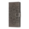 Etui Galaxy S10 Plus style Mandala Gris
