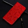 Etui Galaxy S10 Plus style Mandala Rouge