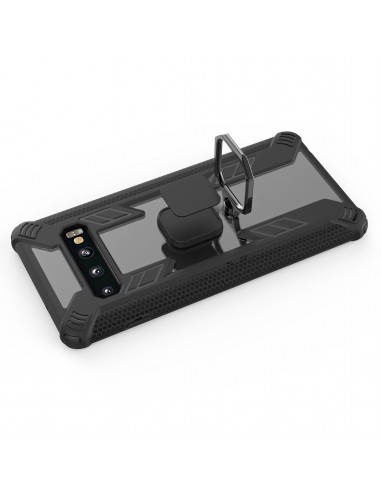Coque antichoc Galaxy S10 Plus Warrior style Noir