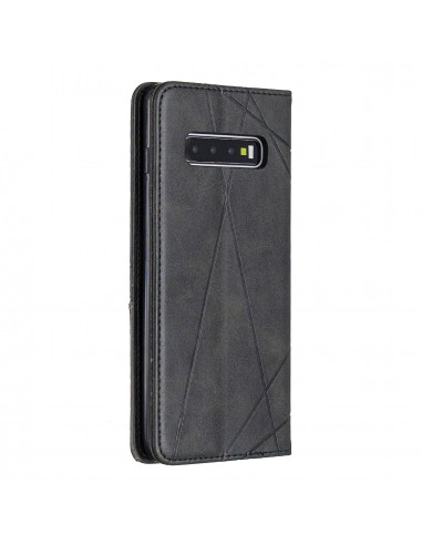 Etui portefeuille Galaxy S10 Plus Design & Business Noir