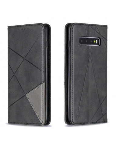 Etui portefeuille Galaxy S10 Plus Design & Business Noir