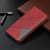 Etui portefeuille Galaxy S10 Plus Design & Business Rouge