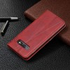 Etui portefeuille Galaxy S10 Plus Design & Business Rouge