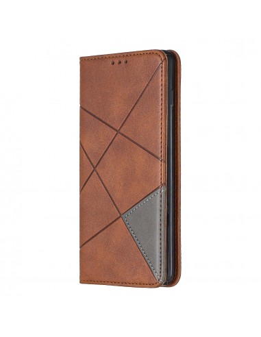 Etui portefeuille Galaxy S10 Plus Design & Business Marron