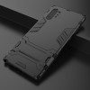 Coque anitchoc Galaxy Note 10 Plus Hybride avec support Noir