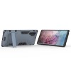 Coque anitchoc Galaxy Note 10 Plus Hybride avec support Bleu foncé