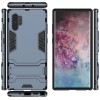 Coque anitchoc Galaxy Note 10 Plus Hybride avec support Bleu foncé