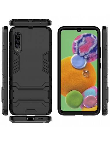 Coque antichoc Galaxy A90 Hybride Cool Armor Noir