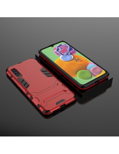 Coque antichoc Galaxy A90 Hybride Cool Armor Rouge