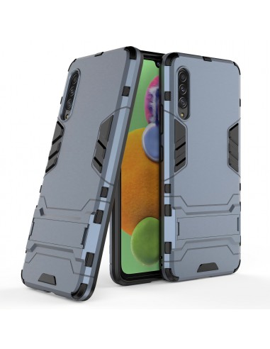 Coque antichoc Galaxy A90 Hybride Cool Armor Bleu foncé