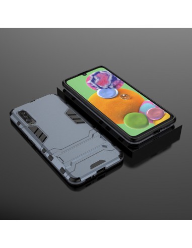 Coque antichoc Galaxy A90 Hybride Cool Armor Bleu foncé