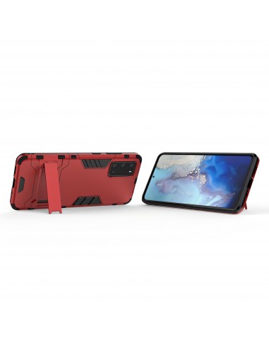 Coque antichoc Galaxy S20 Hybride Cool Armor Rouge