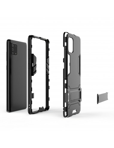Coque antichoc Galaxy Note 10 Lite et Galaxy A81 Noir