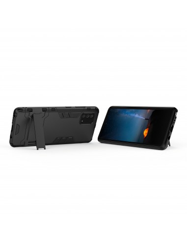 Coque antichoc Galaxy Note 10 Lite et Galaxy A81 Noir