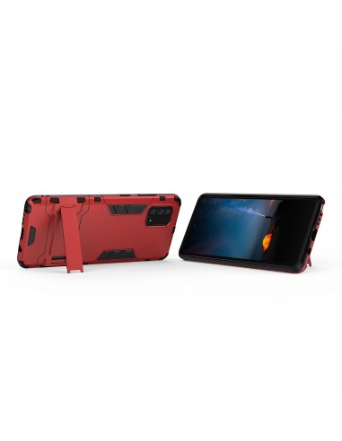 Coque antichoc Galaxy Note 10 Lite et Galaxy A81 Rouge