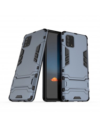 Coque antichoc Galaxy Note 10 Lite et Galaxy A81 Bleu