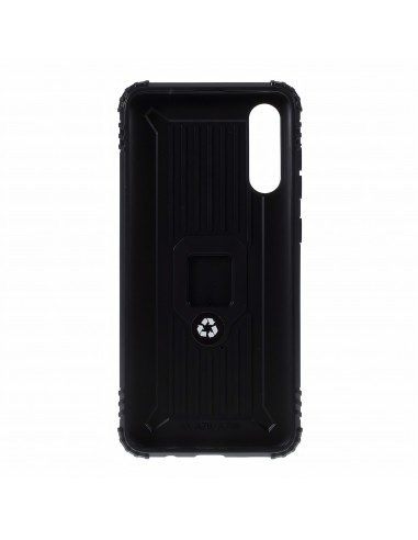 Coque antichoc Galaxy A70 avec anneau Noir