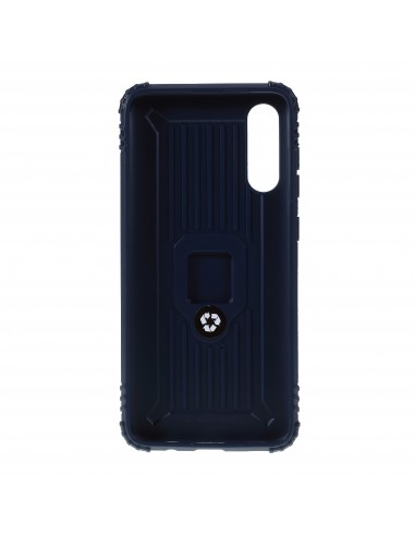 Coque antichoc Galaxy A70 avec anneau Bleu