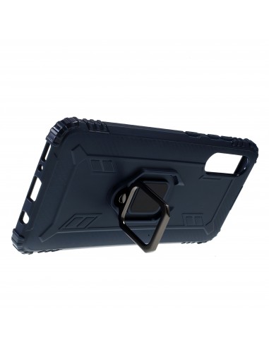 Coque antichoc Galaxy A70 avec anneau Bleu