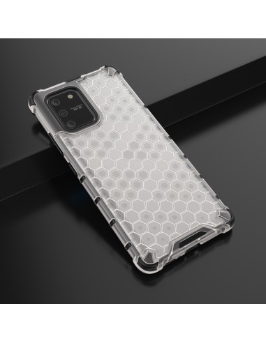Coque antichoc Galaxy S10 Lite et A91 Honeycomb Transparent
