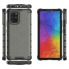 Coque antichoc Galaxy S10 Lite et A91 Honeycomb Noir