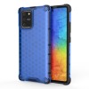 Coque antichoc Galaxy S10 Lite et A91 Honeycomb Bleu