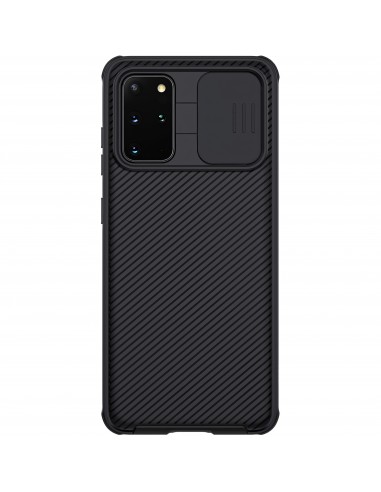 Coque antichoc Galaxy S20 Plus avec protection camera coulissant NILLKIN Noir